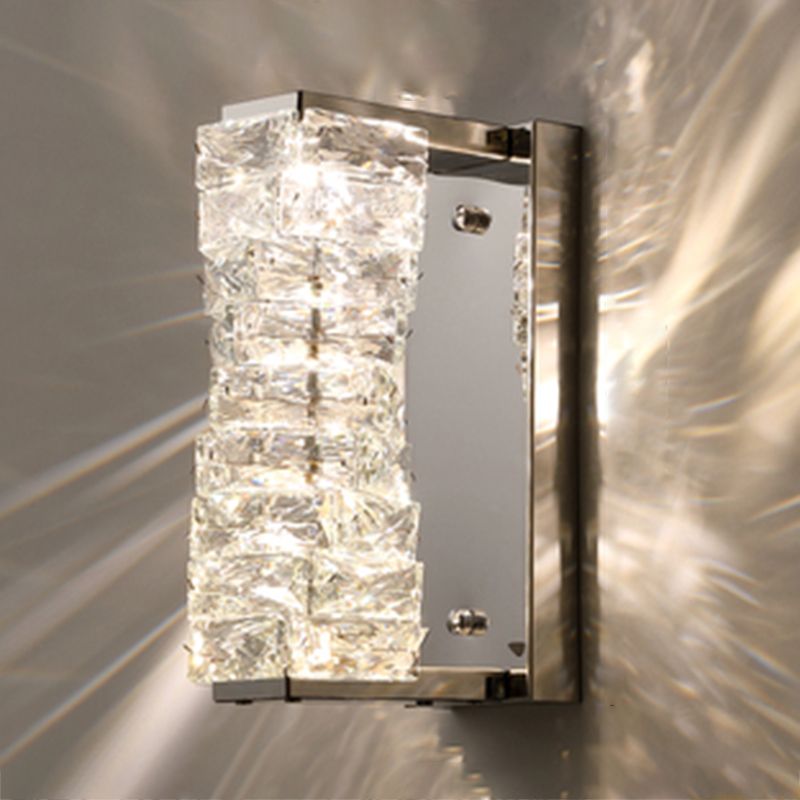 Ligera de pared de cristal de estilo de pared de tira múltiple de luz para el comedor para comedor