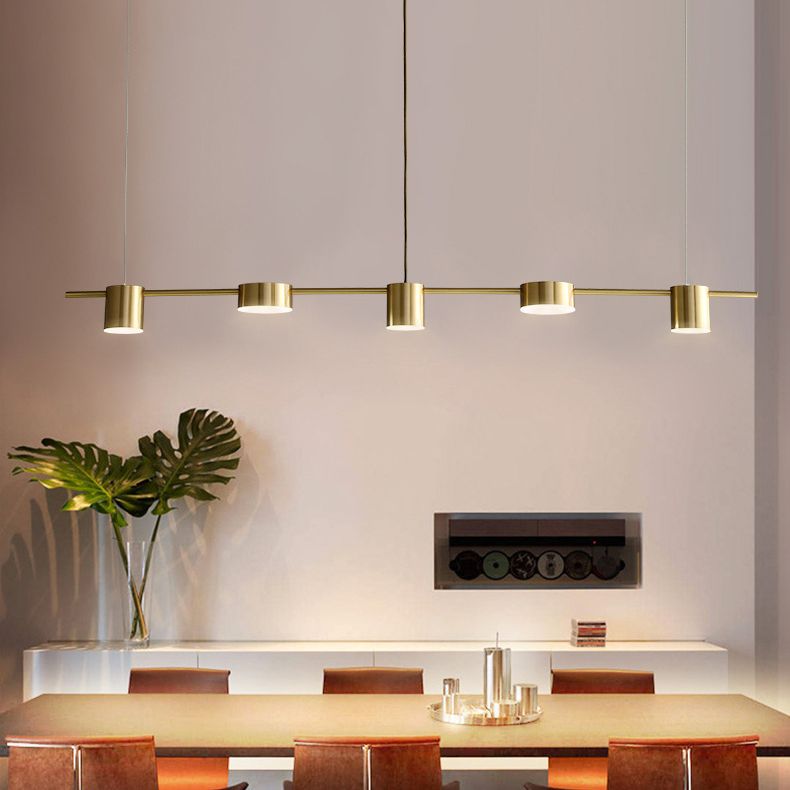 Éclairage de lustre Island Multi Light Room Island Lights Postmodern Metal LED