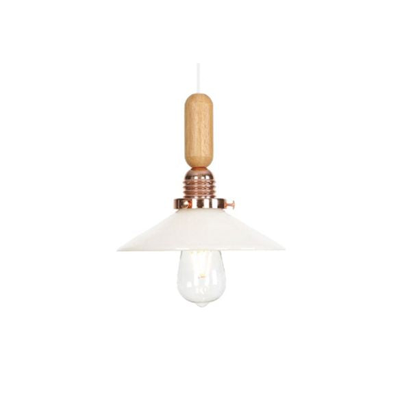 Globe/Cone/Small Bell Pendant Lighting Vintage Clear Glass 1 Licht Roségoud/Chrome hangende lamp met verstelbaar koord