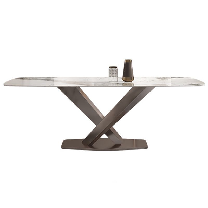 Glam 1/2/5/6/7 Pieces Dining Room Set Sintered Stone Dining Table
