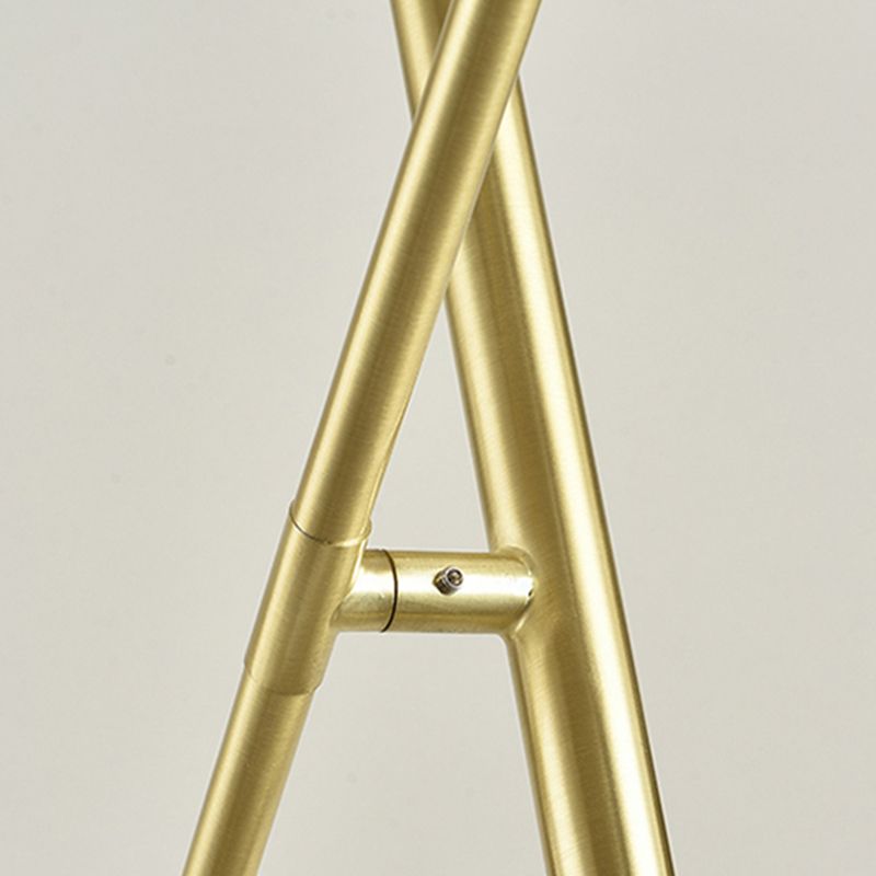 Metalen geometrische vorm kroonluchter moderne led kroonluchter lamp voor slaapkamer