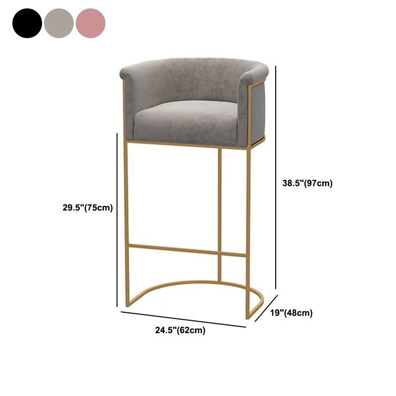 Glam Bar Set 1/2/4/7 Pcs Marble Bar Table with Upholstered Stools