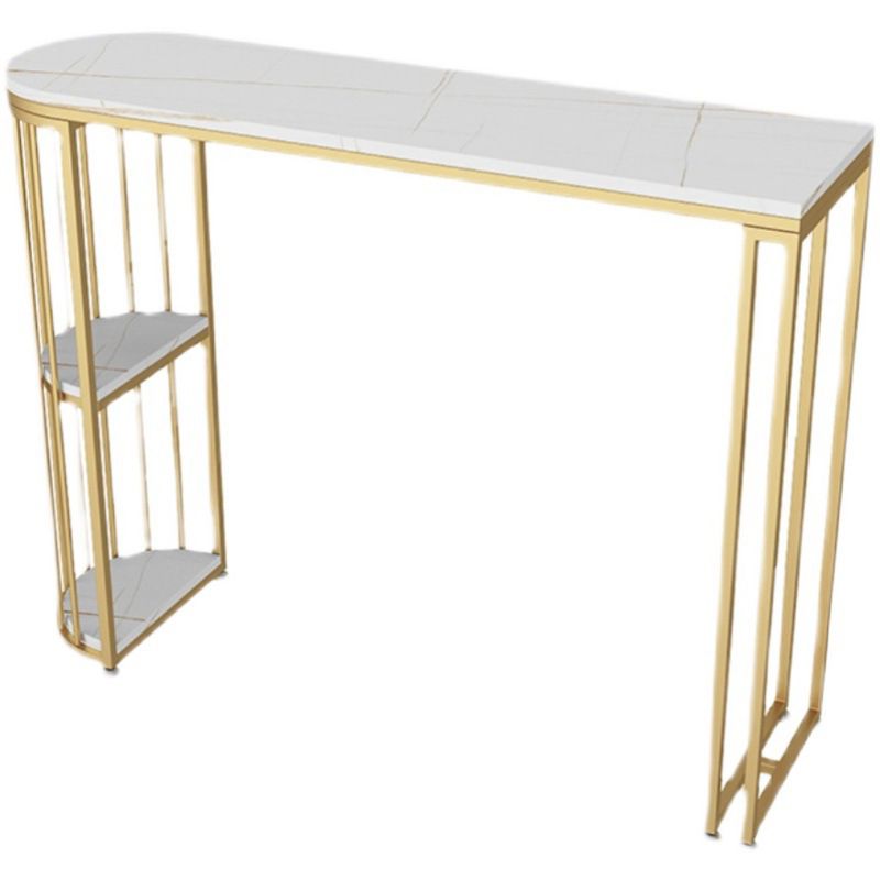 Modern Stone Bar Table Set 1/3 Pieces Fixed Bistro Set for Indoor