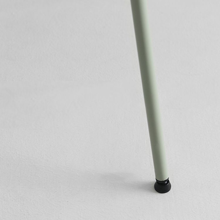 Silla de comedor de cocina de estilo industrial, sillones apilables con patas de metal