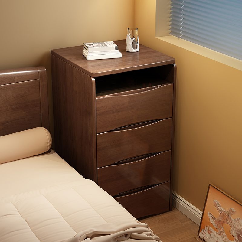 Modern 32.28" Height Solid Wood Dressing Table Mirror Make-up Vanity with 2 Drawer