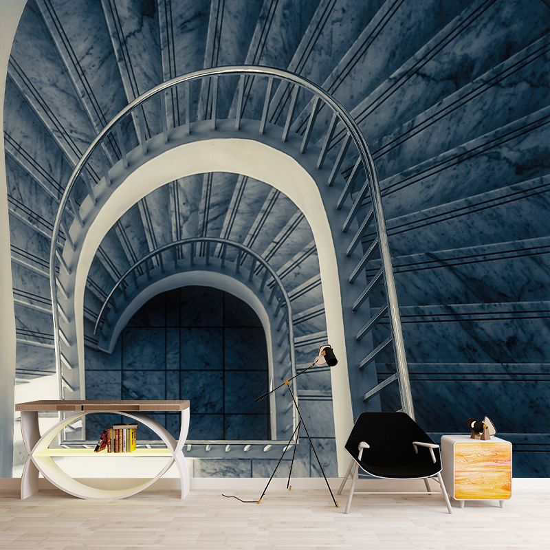 Spiral Space Extension Stain Resistant Wall Art for Living Room, Made to Measure