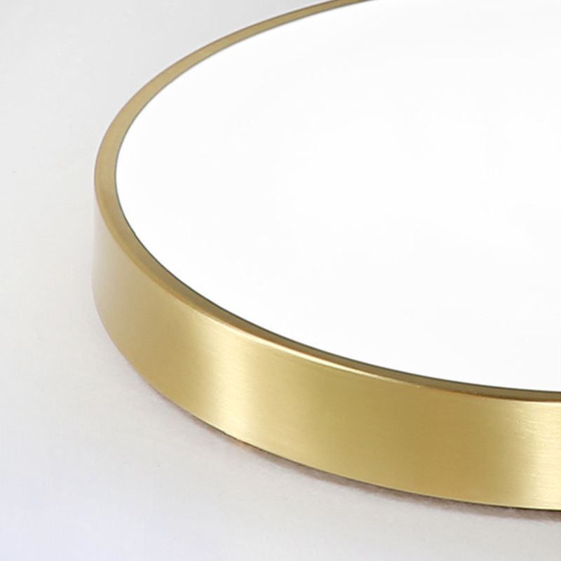 Circular Led Flush Mount Ceiling Light Fixtures Modern Acrylic Flush Light