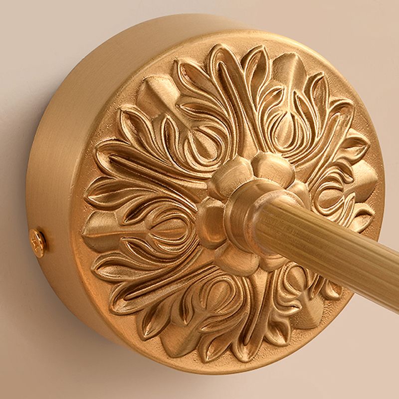 Modern Vanity Lighting Brass LED Wall Light Fixture for Bathroom