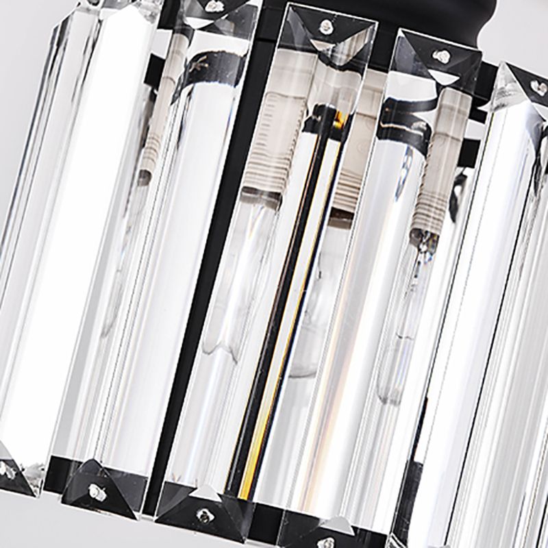 Modern Style Geometry Shape Hanging Lights Crystal Hanging Light Fixtures