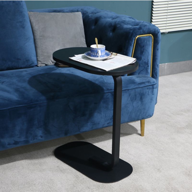 Modern Minimalist Wood Side End Table C Corner Table for Living Room