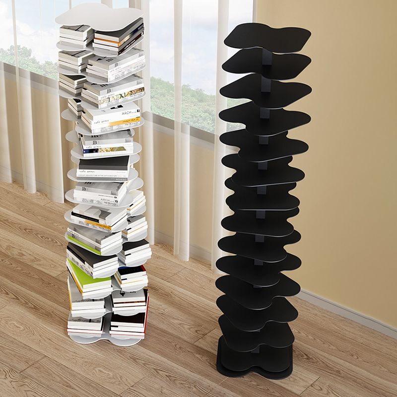 Contemporary Etagere Shelf Bookcase Open Shelves Included Bookcase