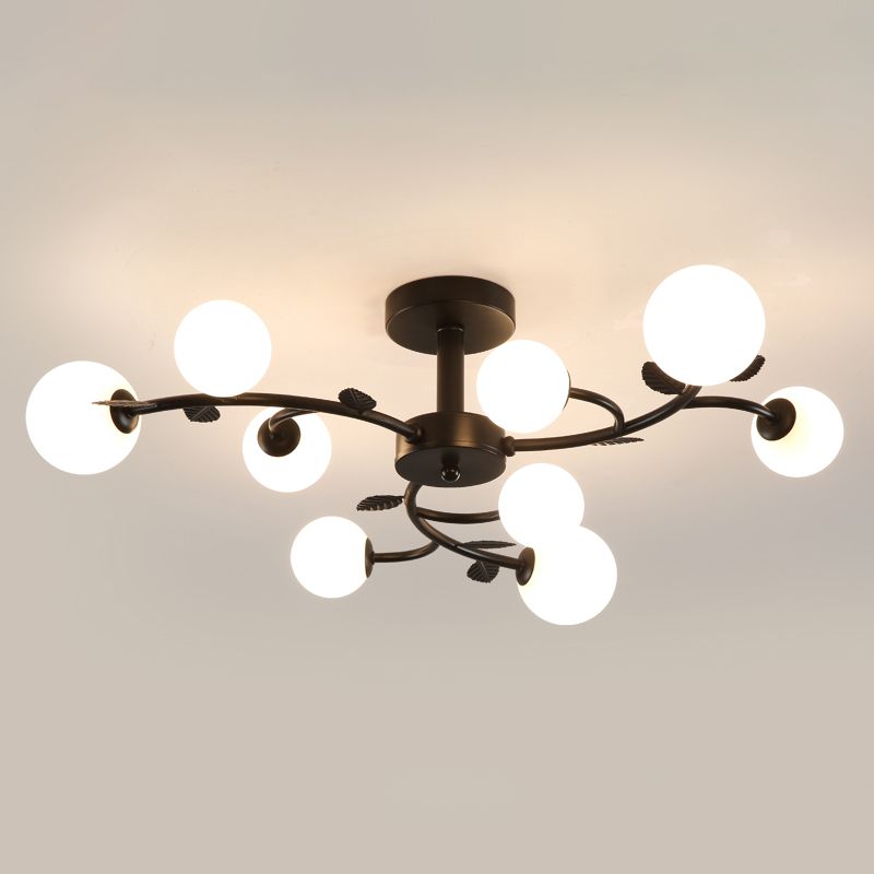 Luz de montaje de vidrio esférico de cristal esférico de montaje de descarga industrial