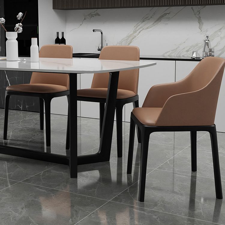 Modern Dining Table Rectangle Dining Sintered Stone Table for Restaurant