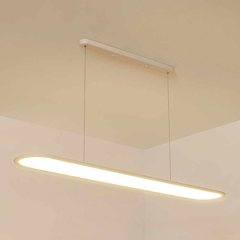 Contemporary Hanging Lamp 1-Light Island Light Fixture for Living Room