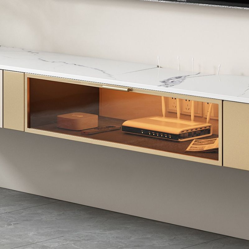 Slate TV Cabinet Gorgeous Style Simple Home Wall Mounted TV Media Console