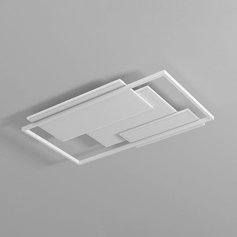 Unique Shape Flush Lighting Modern Metal Flush Mount Lighting