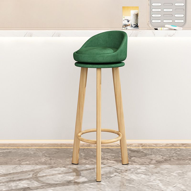 Taburete de bar sin brazos con respaldo moderno, taburete de bar de acero para cajero con cojín