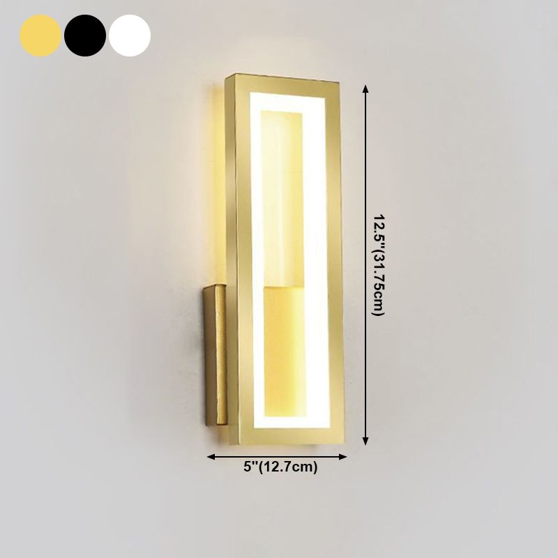 Moderne lineare Wandleuchte kreative Wandleuchten für Hotel Schlafzimmer Wohnzimmer