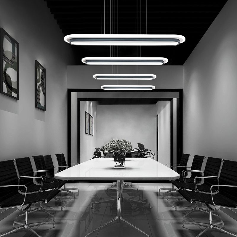 Simplicity Contemporary Island Light Geometric Lighting Fixture for Dining Room