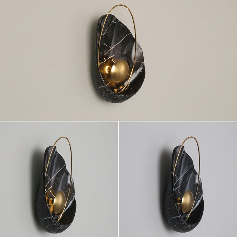 Modern Wall Lamp Nordic Style Resin Wall Mount Lighting for Sitting Room