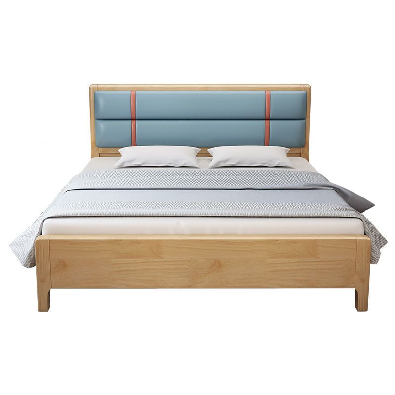 41.33" Tall Contemporary Wooden Rectangular Headboard Standard Bed