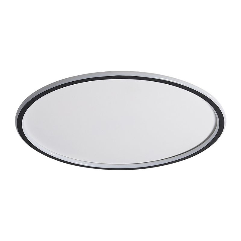 Bedroom LED Flush Ceiling Light Fixtures Super-thin Contemporary Flush Mount Light with Circle Shape