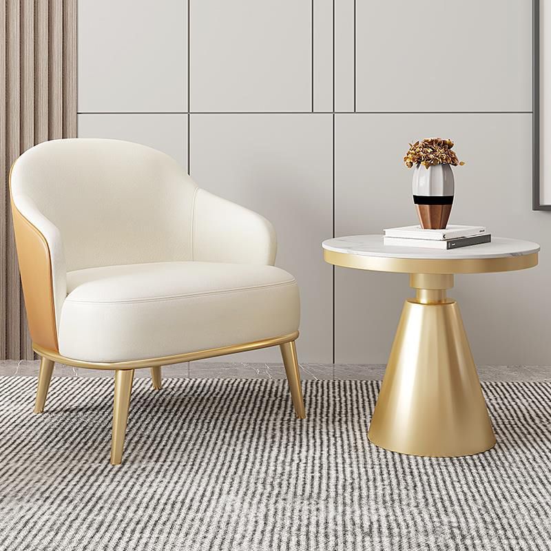 Contemporary Barrel Accent Chair Modern Arms Included Accent Armchair