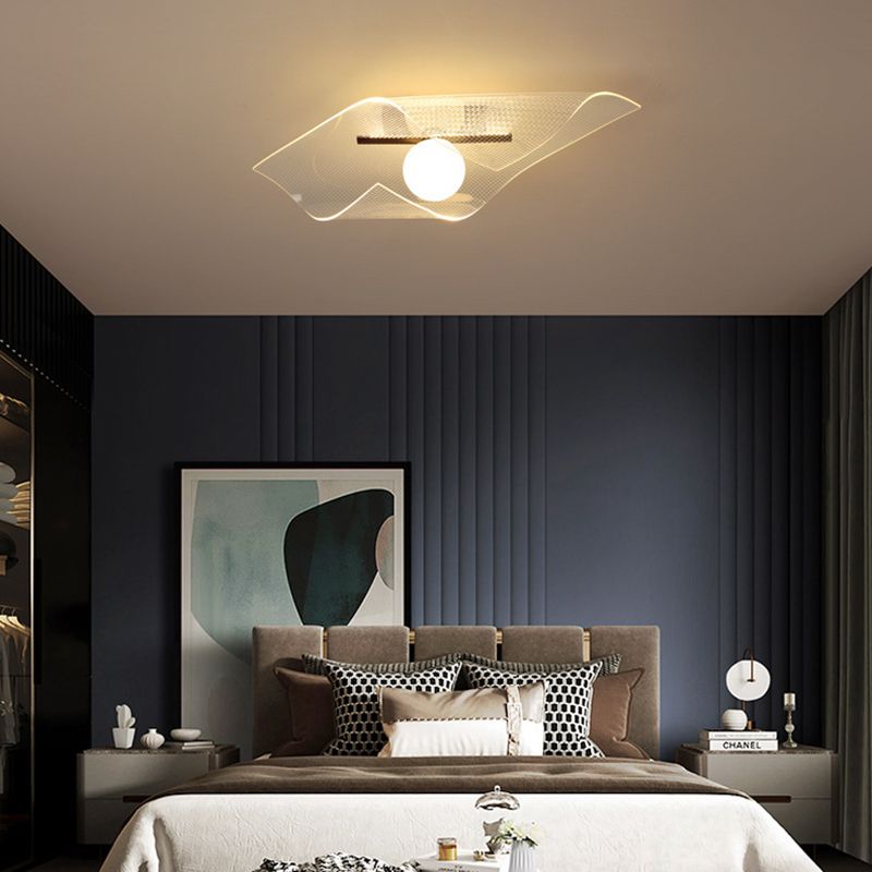 LED Indoor Decoration Flush Mount Fixture Special Shape Flush Mount Lighting for Living Room