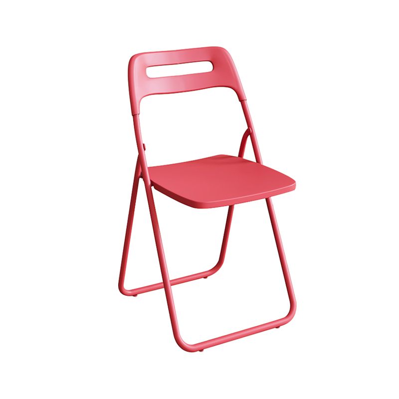Chaise d'intérieur et d'extérieur moderne en métal, chaise d'appoint pliante à dossier ouvert pour la maison