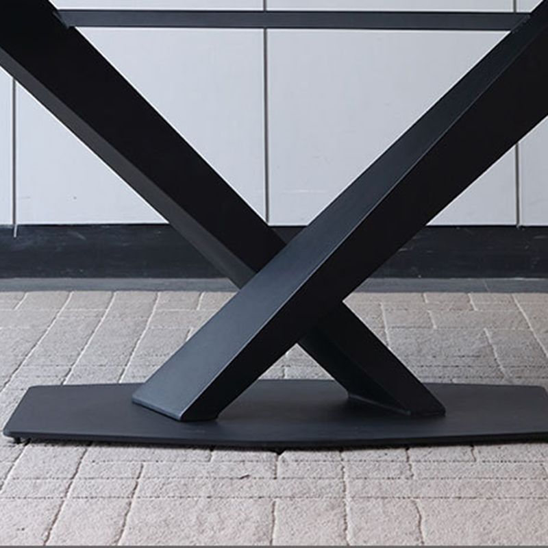Sintered Stone Dining Room Table Rectangle Dining Table for Kitchen