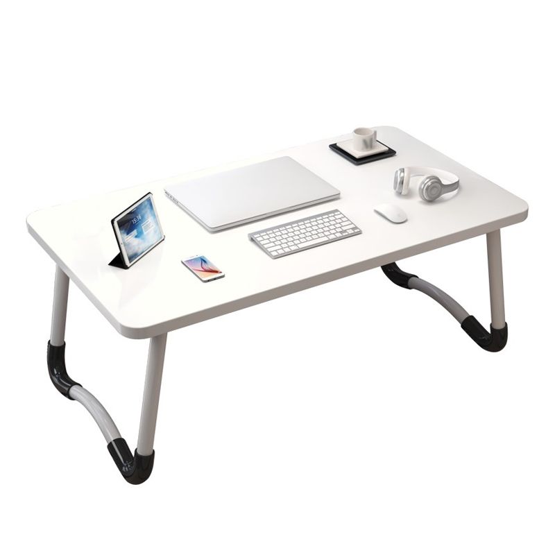 Bedroom Curved Writing Desk Manufactured Wood Folding Desk,27.6"L x 15.7"W x 13"H