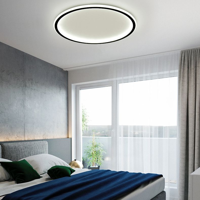 Sphere 1-Light Led Flush Mount Light Fixture Modern Style Metal Flush Mount Lighting