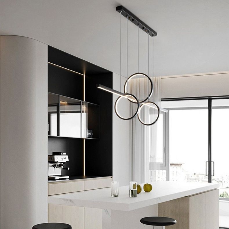 Geometric Island Pendant Lights Modern Metal Island Pendant Lighting
