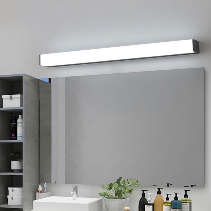 Style minimaliste moderne de style minimale linéaire lumières vanity