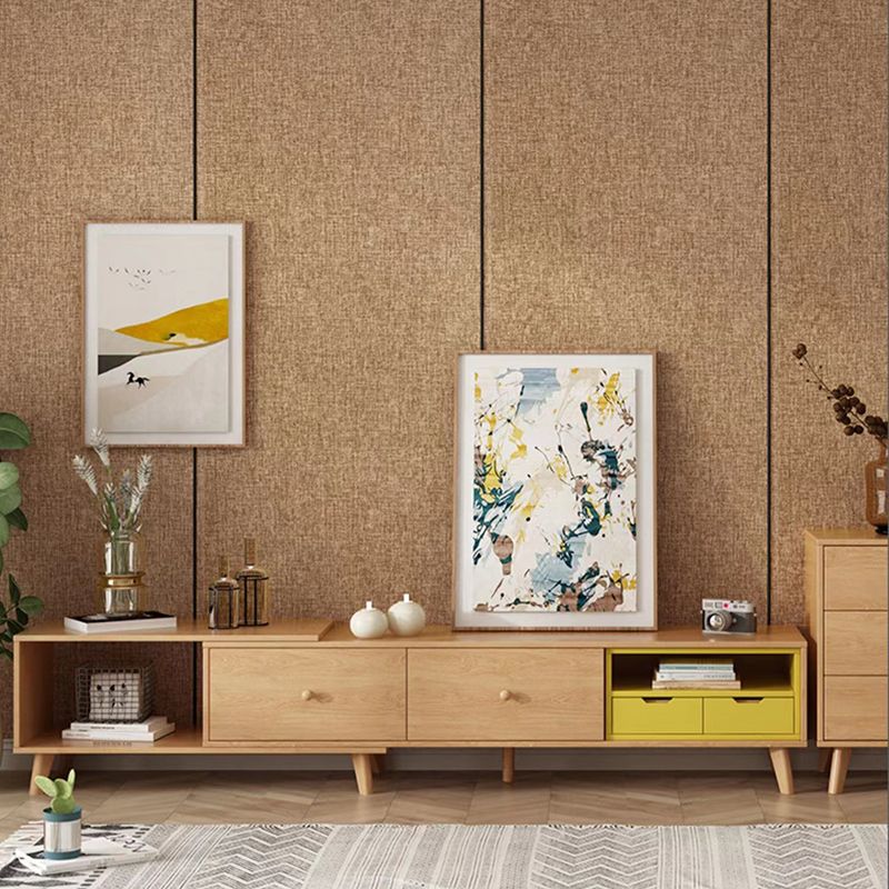 Mildew Resistant Wall Tile Peel and Stick Waterproof Wall Paneling for Living Room