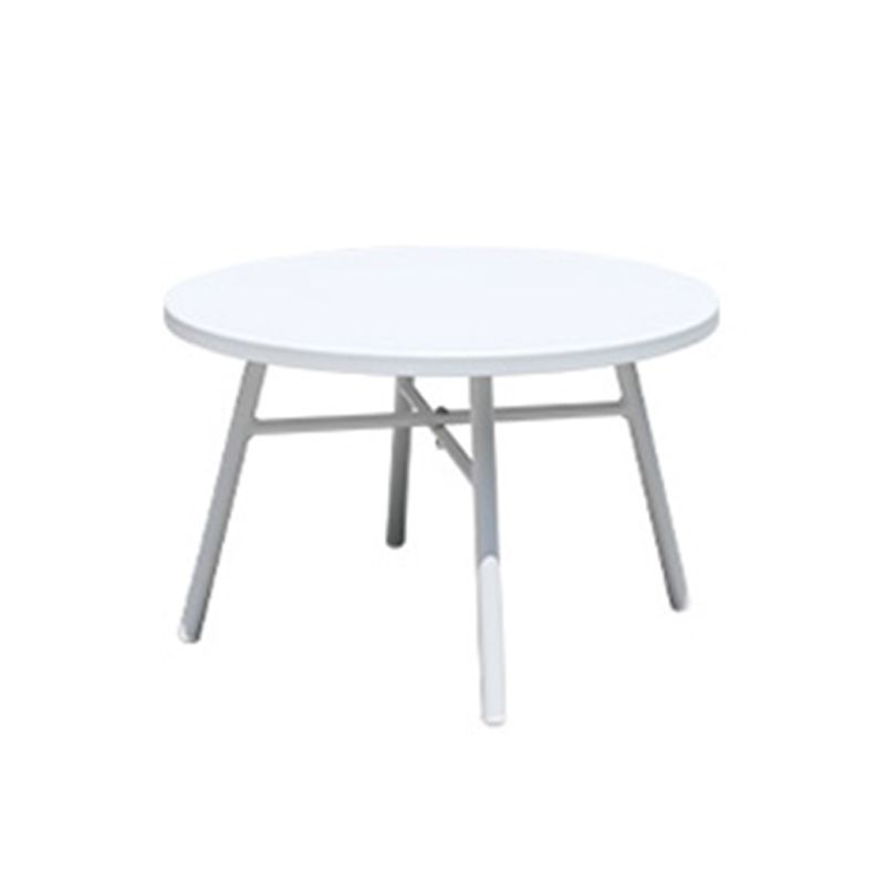 Boho 1/3/4/5 Pieces Dining Table Set Metal Round Round Dining Set