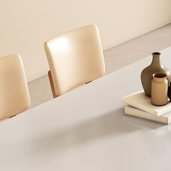 Modern Style Rectangle Table Set 1/2/5/7 Pieces Dining Set with Wood Legs for Home Use