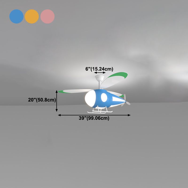 Forme d'avion Ventilateurs de plafond métal