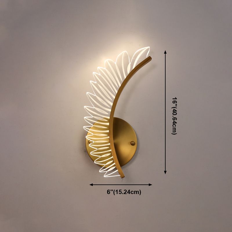 Luces contemporáneos de la plataforma geométrica de la pared de metal lámpara de montaje