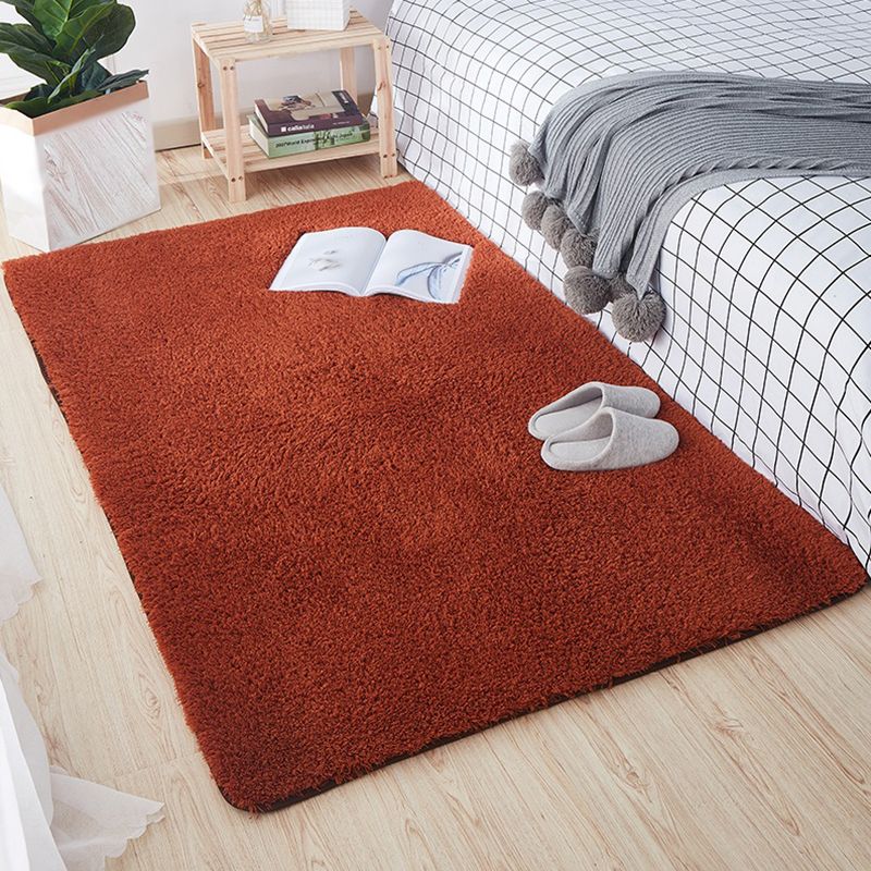 Bequemer nordischer Teppich Mehrfachfarbener schlichtem Teppich waschbarer Haustierfreundlicher Anti-Schlupf-Rückenteppich für Schlafzimmer