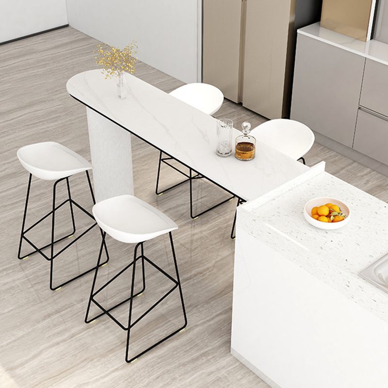 Specialty Bar Table Bar Height Contemporary Pub Table for Indoor