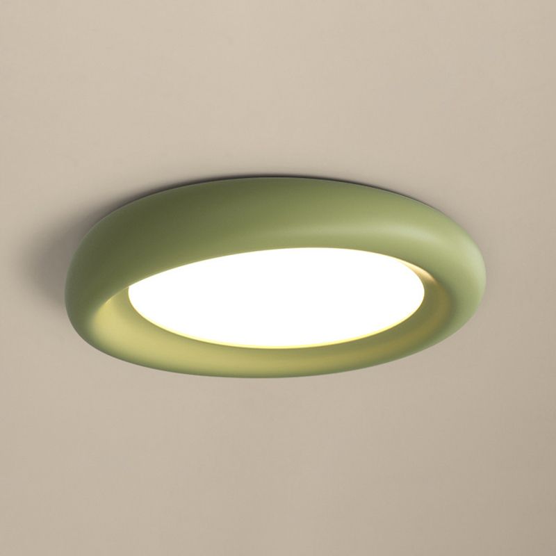Contemporary Resin Flush Mount Ceiling Light Fixture for Bedroom
