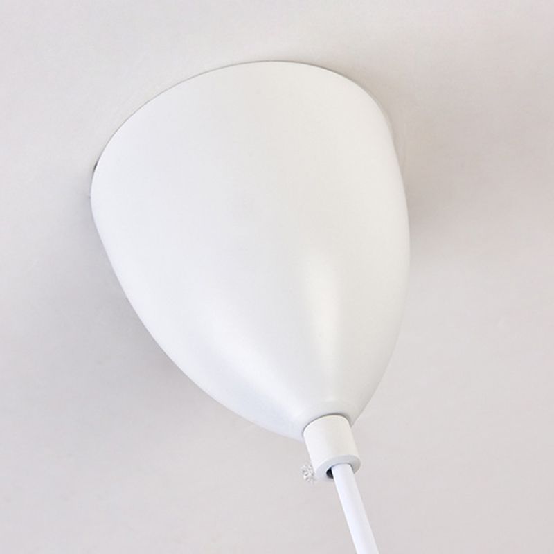 Modern Style Hanging Light Colorful Metal Pendant Lighting Fixture for Sitting Room