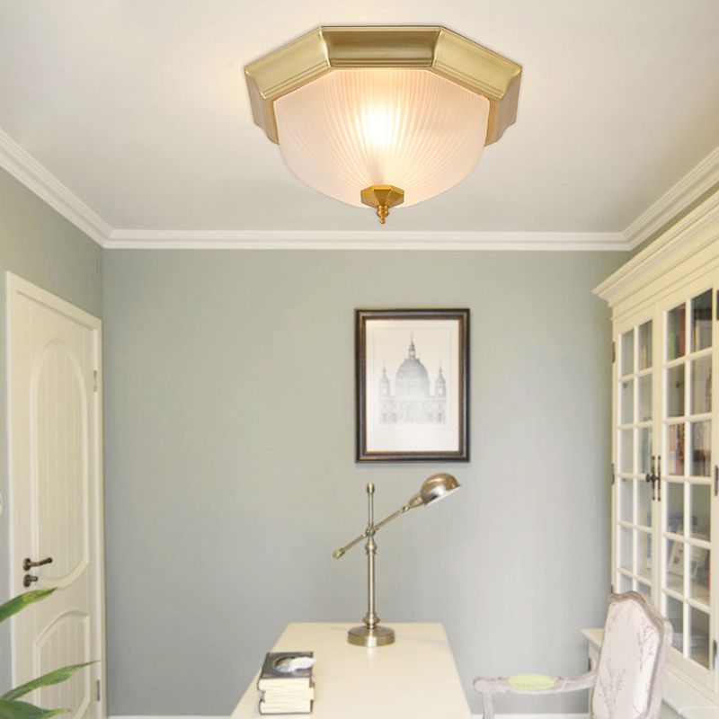 Lampes encastrées de forme géométrique Plafonniers encastrés en verre modernes