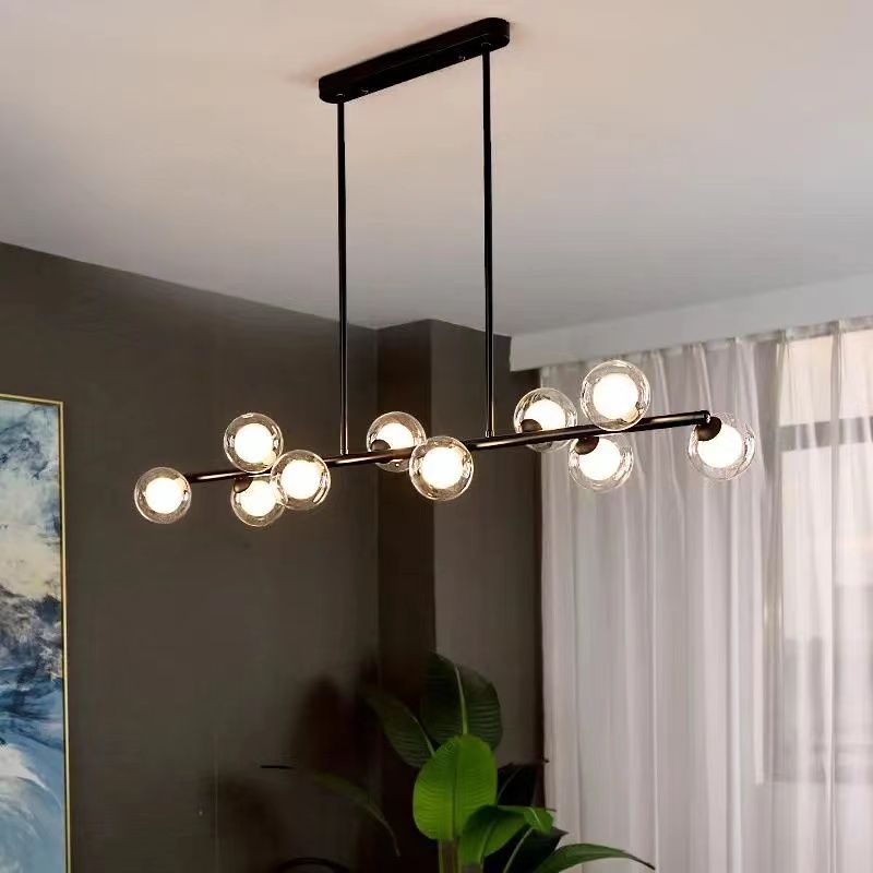 Modern Style Dining Pendant Lamp Fixture Kitchen Dining Room Glass Shade Hanging Light
