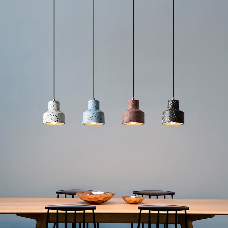 Cement a sospensione a sospensione Luci sospese contemporanea sospensione per salotto