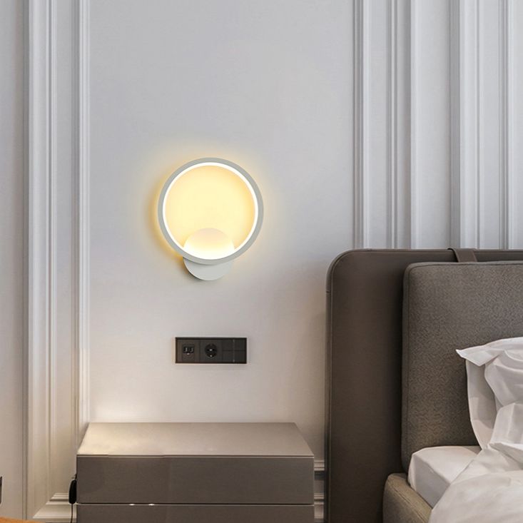 LED LED LIGHT MODERNA MODERNA LIGHTA DE LIGHTA DE LIGHTA DE LA MUALLA PARA DORMITORIO CONDADO