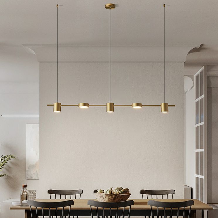 5 Light Kitchen Island Pendant Linear Pendant Lighting Island Light Fixtures