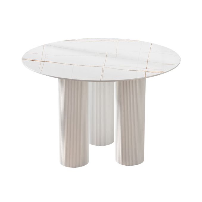 Estilo contemporáneo Round 3 Legs Mesa de comedor Muebles para el hogar para interiores