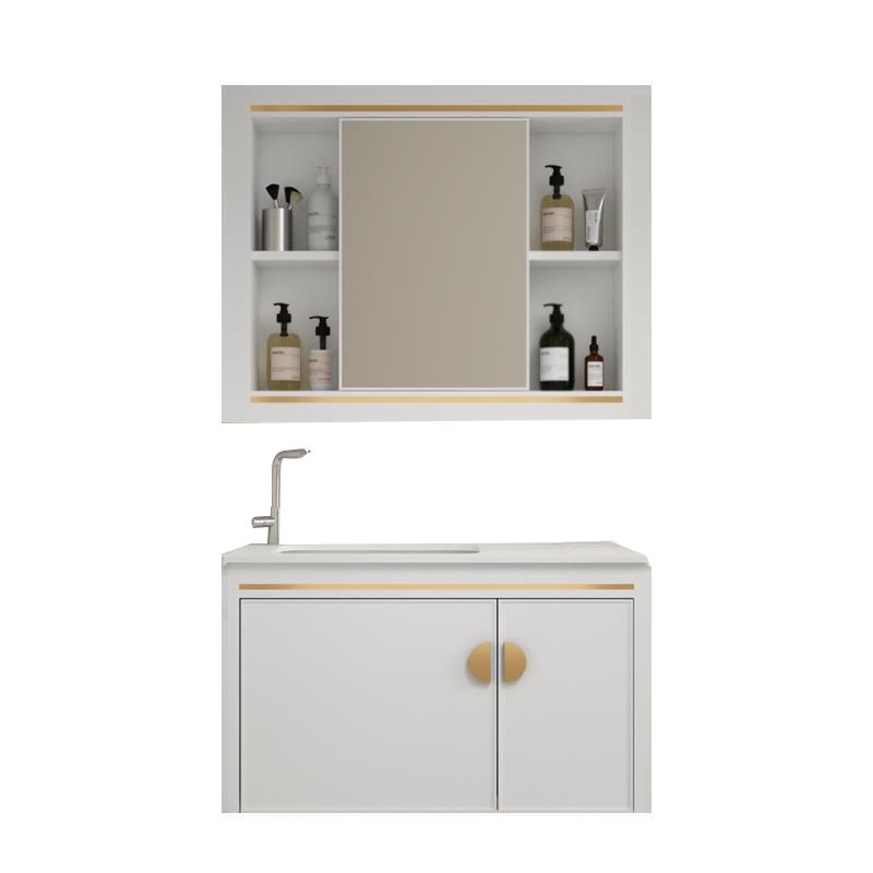 Gorgeous Sink Cabinet Free-standing Standard Space Saver Vanity with Mirror